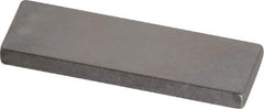 Mitutoyo - 0.105" Rectangular Steel Gage Block - Accuracy Grade AS-1, Includes Certificate of Inspection - USA Tool & Supply