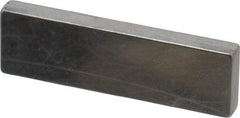 Mitutoyo - 0.124" Rectangular Steel Gage Block - Accuracy Grade AS-1, Includes Certificate of Inspection - USA Tool & Supply