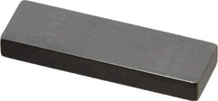 Mitutoyo - 0.145" Rectangular Steel Gage Block - Accuracy Grade AS-1, Includes Certificate of Inspection - USA Tool & Supply