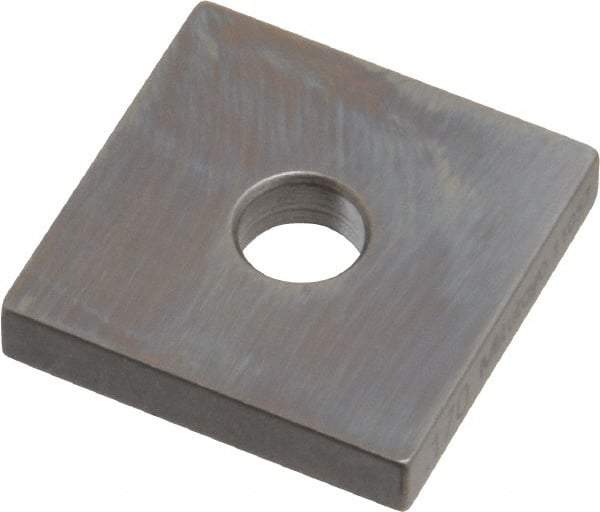 Mitutoyo - 0.17" Square Steel Gage Block - Accuracy Grade 0, Includes Certificate of Inspection - USA Tool & Supply