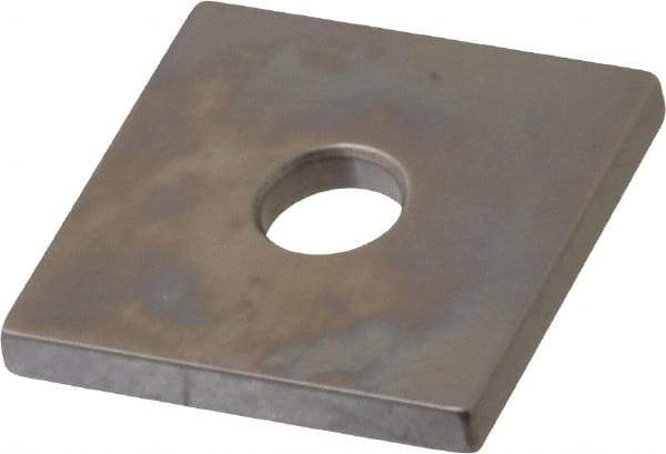 Mitutoyo - 0.117" Square Steel Gage Block - Accuracy Grade 0, Includes Certificate of Inspection - USA Tool & Supply