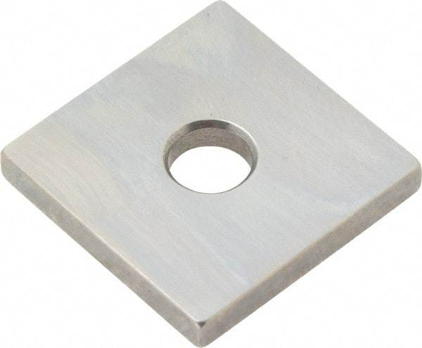 Mitutoyo - 0.134" Square Steel Gage Block - Accuracy Grade 0, Includes Certificate of Inspection - USA Tool & Supply