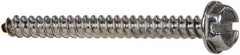 Value Collection - #6 Hex Washer Head Slotted Sheet Metal Screw - Stainless Steel, 1-1/2" Length Under Head, Grade 316 - USA Tool & Supply