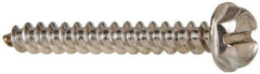 Value Collection - #10 Hex Washer Head Slotted Sheet Metal Screw - Stainless Steel, 3/4" Length Under Head, Grade 316 - USA Tool & Supply