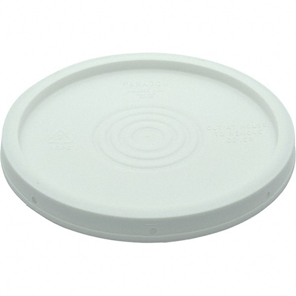 Vestil - Tote & Storage Container Lids For Use With: 3-1/2, 5 & 6 Gallon Pails Width (Decimal Inch): 12.500 - USA Tool & Supply