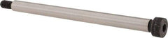 Made in USA - 1/4" Shoulder Diam x 3-1/4" Shoulder Length, #10-24 UNC, Hex Socket Shoulder Screw - 4037 Alloy Steel, Uncoated, 3/16" Head Height x 3/8" Head Diam - USA Tool & Supply