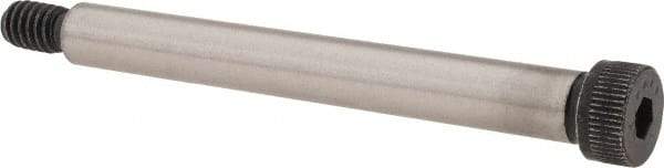 Made in USA - 5/16" Shoulder Diam x 2-3/4" Shoulder Length, 1/4-20 UNC, Hex Socket Shoulder Screw - 4037 Alloy Steel, Uncoated, 7/32" Head Height x 7/16" Head Diam - USA Tool & Supply