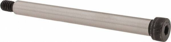 Made in USA - 5/16" Shoulder Diam x 3-1/4" Shoulder Length, 1/4-20 UNC, Hex Socket Shoulder Screw - 4037 Alloy Steel, Uncoated, 7/32" Head Height x 7/16" Head Diam - USA Tool & Supply