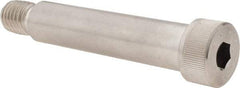 Made in USA - 3/4" Shoulder Diam x 3-1/4" Shoulder Length, 5/8-11 UNC, Hex Socket Shoulder Screw - 300, 18-8 Stainless Steel, Uncoated, 1/2" Head Height x 1" Head Diam - USA Tool & Supply