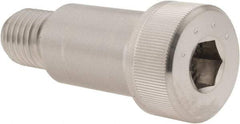 Made in USA - 1" Shoulder Diam x 1-1/2" Shoulder Length, 3/4-10 UNC, Hex Socket Shoulder Screw - 300, 18-8 Stainless Steel, Uncoated, 5/8" Head Height x 1-5/16" Head Diam - USA Tool & Supply