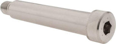 Made in USA - 1" Shoulder Diam x 5" Shoulder Length, 3/4-10 UNC, Hex Socket Shoulder Screw - 300, 18-8 Stainless Steel, Uncoated, 5/8" Head Height x 1-5/16" Head Diam - USA Tool & Supply