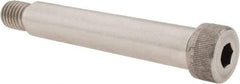 Value Collection - 3/4" Shoulder Diam x 4" Shoulder Length, 5/8-11 UNC, Hex Socket Shoulder Screw - 18-8 Stainless Steel, Uncoated, 1/2" Head Height x 1" Head Diam - USA Tool & Supply