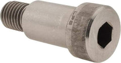 Value Collection - 1" Shoulder Diam x 1-1/2" Shoulder Length, 3/4-10 UNC, Hex Socket Shoulder Screw - 18-8 Stainless Steel, Uncoated, 5/8" Head Height x 1-5/16" Head Diam - USA Tool & Supply
