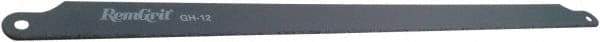 Disston - 10" Long, 14 Teeth per Inch, Bi-Metal Hand Hacksaw Blade - Grit Edge, 3/4" Wide x 0.025" Thick - USA Tool & Supply