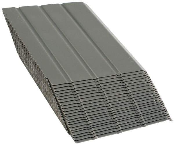 Vidmar - Tool Box Steel Drawer Divider - 5-7/8" Wide x 6-1/4" Deep x 5-1/4" High, Gray, For Vidmar Cabinets - USA Tool & Supply
