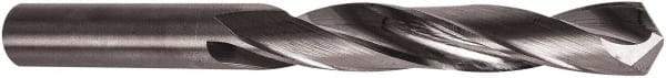 Precision Twist Drill - 3/32" 118° Solid Carbide Jobber Drill - Bright Finish, Right Hand Cut, Spiral Flute, Straight Shank, 2" OAL, Faceted Point - USA Tool & Supply