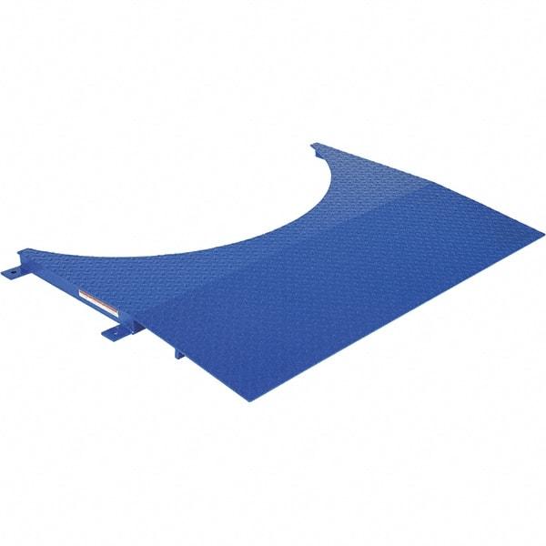 Vestil - 36" Long x 48" Wide x 2-3/8" High, Steel Stretch Wrap Machine Pallet Truck Ramp - 4,000 Lb Load Limit - USA Tool & Supply