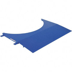 Vestil - 36" Long x 48" Wide x 2-3/8" High, Steel Stretch Wrap Machine Pallet Truck Ramp - 4,000 Lb Load Limit - USA Tool & Supply