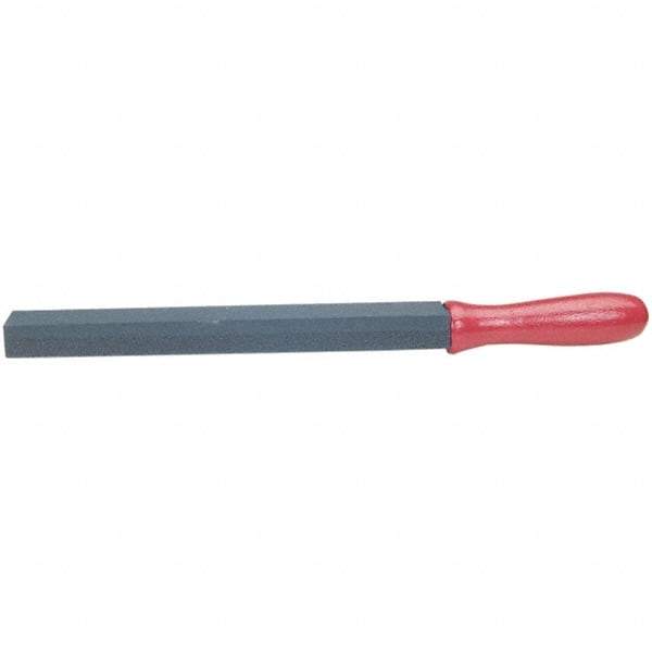 Norton - 10" Long x 1-1/4" Wide x 3/4" Thick, Silicon Carbide Sharpening Stone - Flat Stone, Coarse & Fine Grade - USA Tool & Supply