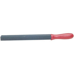 Norton - 10" Long x 1-1/4" Wide x 3/4" Thick, Silicon Carbide Sharpening Stone - Flat Stone, Coarse & Fine Grade - USA Tool & Supply