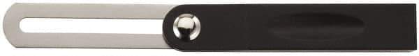 Stanley - 8" Blade Length, 5-1/2" Base Length x 3/4" Base Width Stainless Steel Square - Beveled Edge - USA Tool & Supply