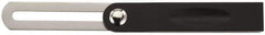 Stanley - 8" Blade Length, 5-1/2" Base Length x 3/4" Base Width Stainless Steel Square - Beveled Edge - USA Tool & Supply