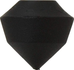 De-Sta-Co - 0.8071" Max Diam, 5/16-18 Thread, Polyurethane, Screw On, Cone Tip, Clamp Spindle Assembly Replacement Cap - For 5/16" Diam Standard Spindle, 3/4" OAL, 1/2" Hole Diam, 1/2" Hole Depth - USA Tool & Supply