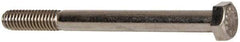 Value Collection - 5/16-18 UNC, 3-1/2" Length Under Head Hex Head Cap Screw - Partially Threaded, Grade 316 Stainless Steel, Uncoated, 1/2" Hex - USA Tool & Supply