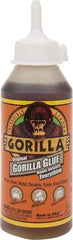 Gorilla Glue - 8 oz Bottle Brown All Purpose Glue - 20 min Working Time - USA Tool & Supply