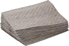 Brady SPC Sorbents - 44 Gal Capacity per Package, Universal Pad - 19" Long x 15" Wide, Polypropylene - USA Tool & Supply