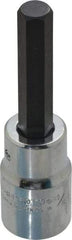 Proto - 1/2" Drive, 3/8" Hex Bit Socket - 3-1/4" OAL, 1-3/4" Bit Length - USA Tool & Supply