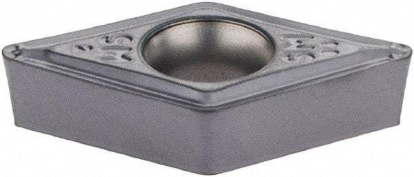 Iscar - DCMT3-2 SM Grade IC907 Carbide Turning Insert - 55° Diamond, 3/8" Inscr Circle, 5/32" Thick, 1/32" Corner Radius - USA Tool & Supply
