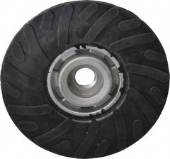 Norton - 5" Diam Locking Nut Disc Backing Pad - Medium Density, 10,000 RPM - USA Tool & Supply