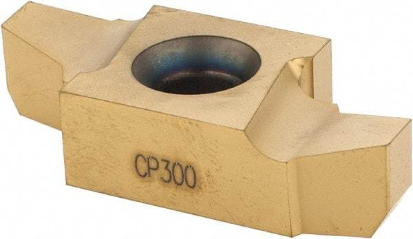 Seco - 26NR Internal Right Hand 2 Acme Laydown Threading Insert - Grade CP300, TiAlN/TiN Coated Carbide, 15.88mm Inscribed Circle - USA Tool & Supply
