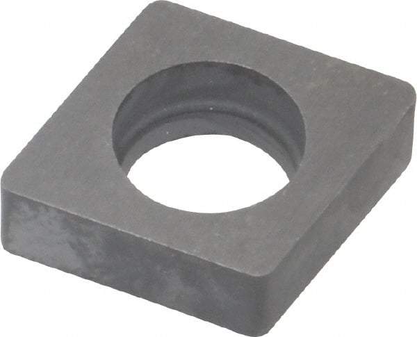 Kennametal - 7.52mm Inscribed Circle, Diamond (Shape) Turning Shim for Indexables - 0.19" Thick, ICSN Shim Style - USA Tool & Supply