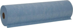 WypAll - X60 Dry Shop Towel/Industrial Wipes - Small Roll, 13-3/8" x 19-5/8" Sheet Size, Blue - USA Tool & Supply