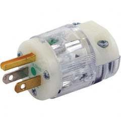 Hubbell Wiring Device-Kellems - Straight Blade Plugs & Connectors Connector Type: Plug Grade: Hospital - USA Tool & Supply