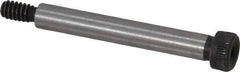 Value Collection - 1/4" Shoulder Diam x 1-3/4" Shoulder Length, #10-24 UNC, Hex Socket Shoulder Screw - 4140 Alloy Steel, Uncoated, 3/16" Head Height x 3/8" Head Diam - USA Tool & Supply