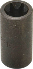 Proto - 1/4" Drive Impact Socket - 1" OAL - USA Tool & Supply