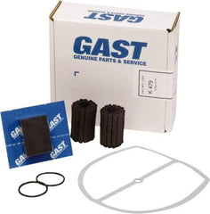 Gast - 9 Piece Air Compressor Repair Kit - For Use with Gast 0823/1023 Oil-Less "Q" Models with Internal Filtration - USA Tool & Supply
