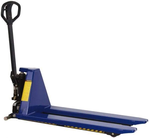Value Collection - 2,200 Lb Capacity, 31-1/2" Lift Portable Skid Lifter - 3-1/2" Min Lift Height, 43" Fork Length x 20" Fork Width, 20" Overall Width - USA Tool & Supply