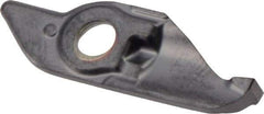 Iscar - 10300020MIFR Grade IC908, 3mm Cutting Width Carbide Grooving Insert - 9mm Max Depth of Cut, Neutral, 0.2mm Corner Radius, TiAlN Finish - USA Tool & Supply