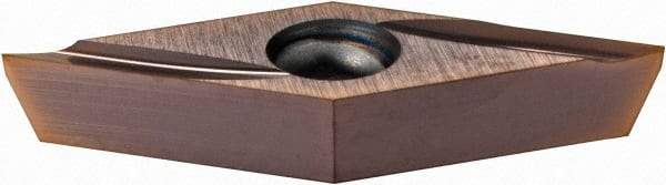 Sumitomo - VCGT220 FX Grade AC530U Carbide Turning Insert - TiAlN/AlCrN Finish, 35° Diamond, 1/4" Inscr Circle, 1/8" Thick, 0.0039" Corner Radius - USA Tool & Supply