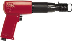 Chicago Pneumatic - 2,300 BPM, 3-1/2 Inch Long Stroke, Pneumatic Scaling Hammer - 25 CFM Air Consumption, 1/4 NPT Inlet - USA Tool & Supply