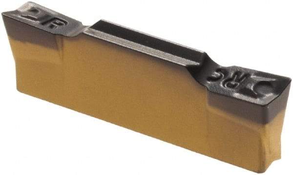 Iscar - 3003HFPR Grade IC8250, 3mm Cutting Width Carbide Grooving Insert - 1.5mm Max Depth of Cut, Right Hand, 0.3mm Corner Radius, TiCN/Al2O3/TiN Finish - USA Tool & Supply