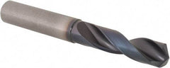 Sumitomo - 31/64" 135° Solid Carbide Screw Machine Drill Bit - TiAlCr/TiSi Finish, 1.8504" Flute Length, 3.937" OAL - USA Tool & Supply