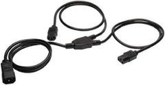 Tripp-Lite - Power Supply Y Splitter Dual Drive Cable - Use with Devices Requiring IEC-320-C14 Power Cable - USA Tool & Supply