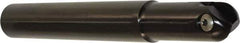 Millstar - 1" Cut Diam, 5" Max Depth of Cut, 25mm Shank Diam, 6" OAL, Indexable Ball Nose End Mill - Straight Shank, SFCY Toolholder, MB, MBT, RBT Insert - USA Tool & Supply