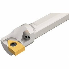 Iscar - XNUW 1305, 90° Lead Angle SXCI Internal Right Hand Indexable Profiling Toolholder - 3/4" Shank Width, 6" Long, Steel, Through Coolant - USA Tool & Supply