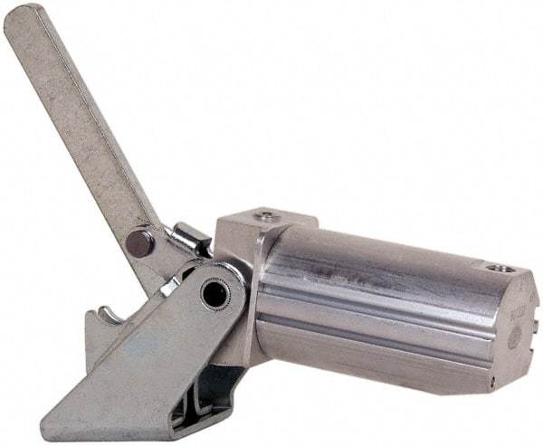 De-Sta-Co - 500 Lb Inner Hold Capacity, Horiz Mount, Air Power Hold-Down Toggle Clamp - 1/8 NPT Port, 145 Max psi, 103° Bar Opening, 35.05mm Height Under Bar - USA Tool & Supply